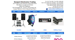 Desktop Screenshot of newportelec.com